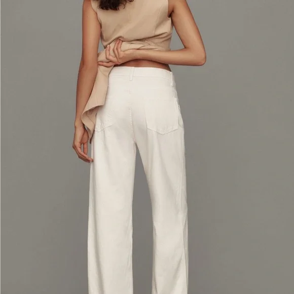 NWOT White Reformation Jeans - Picture 4 of 5